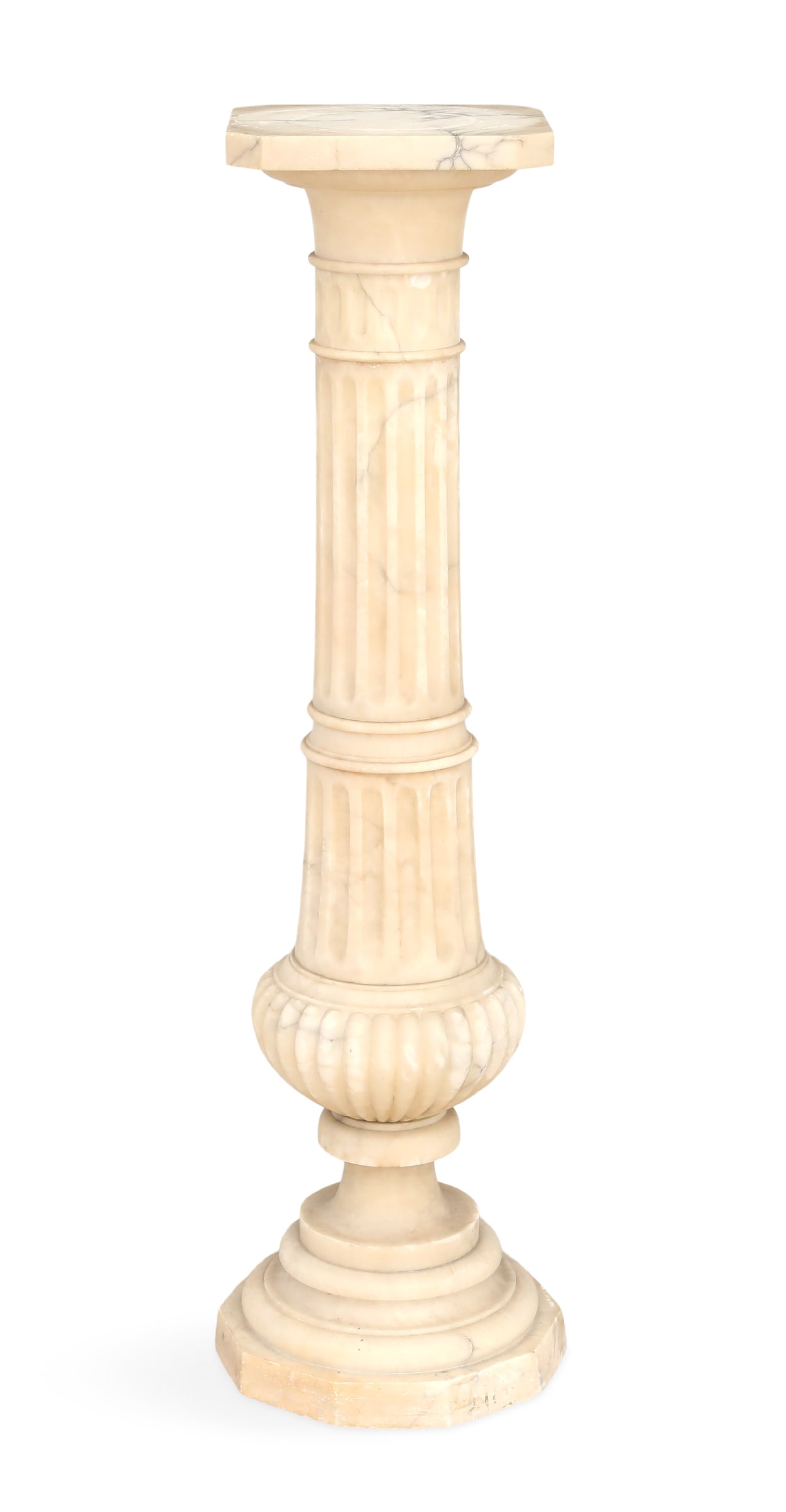 Italian Marble Pedestal in the Neoclassical Taste (1 of 3)