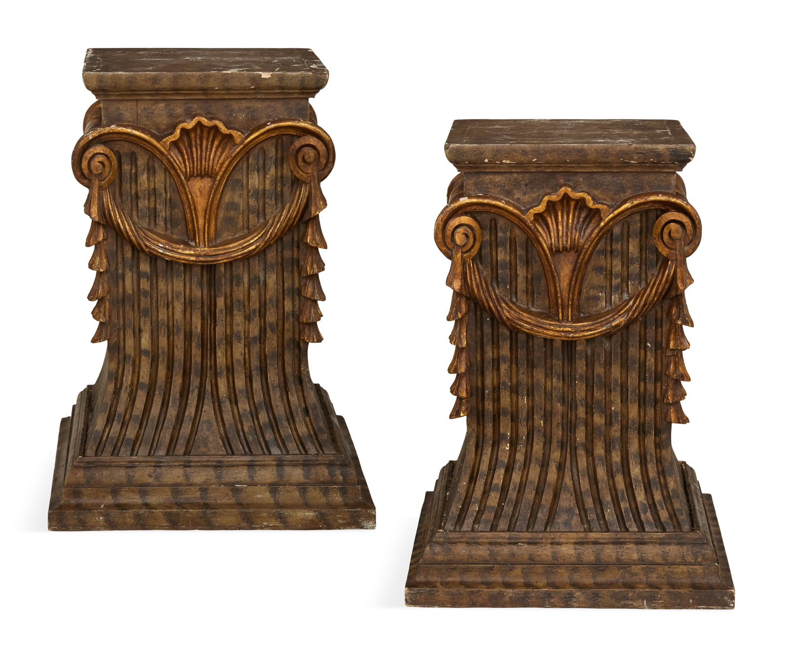 Pair of Continental Neoclassical Pedestals