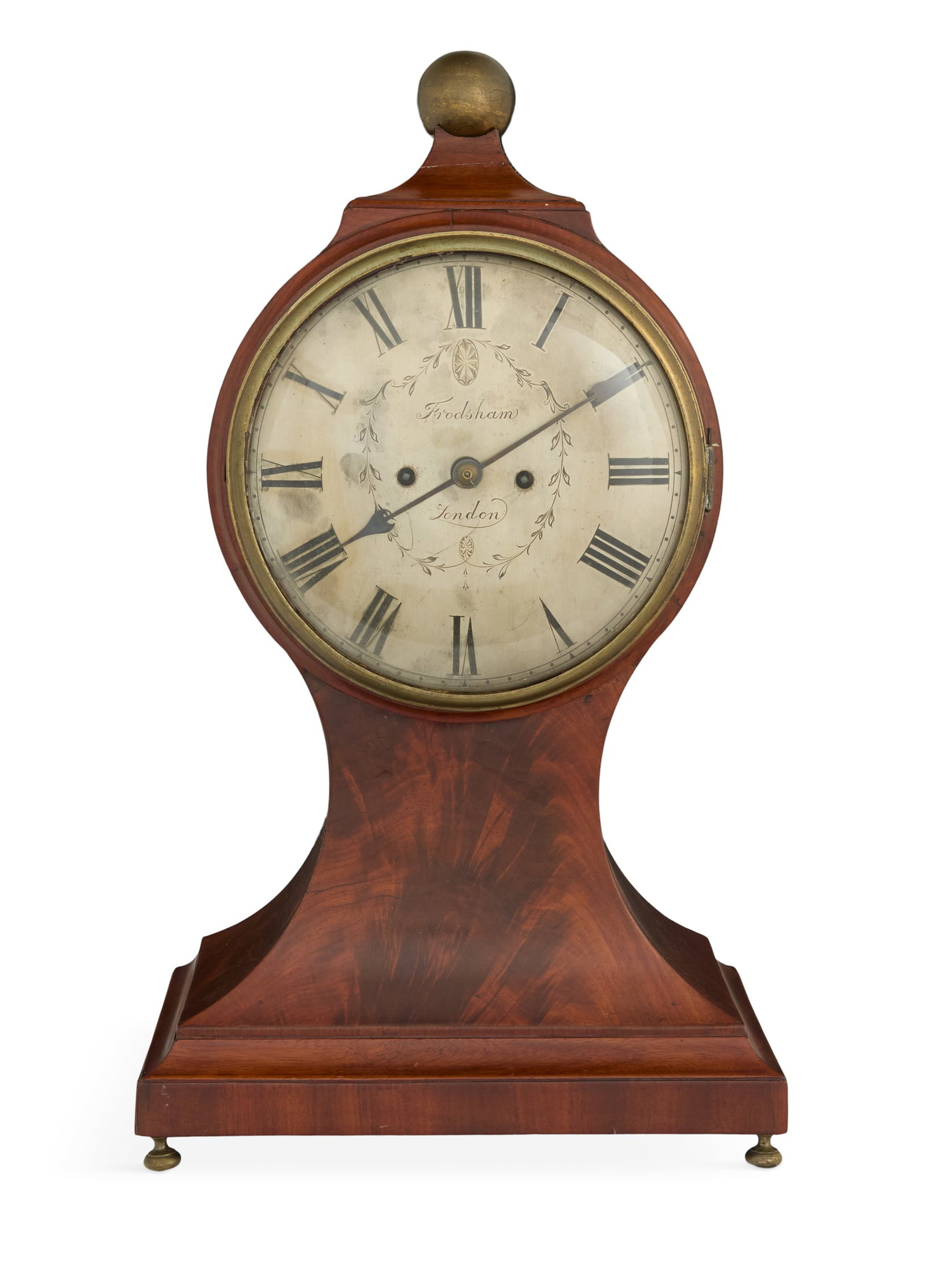 English Regency Balloon-Form Bracket Clock (1 of 6)