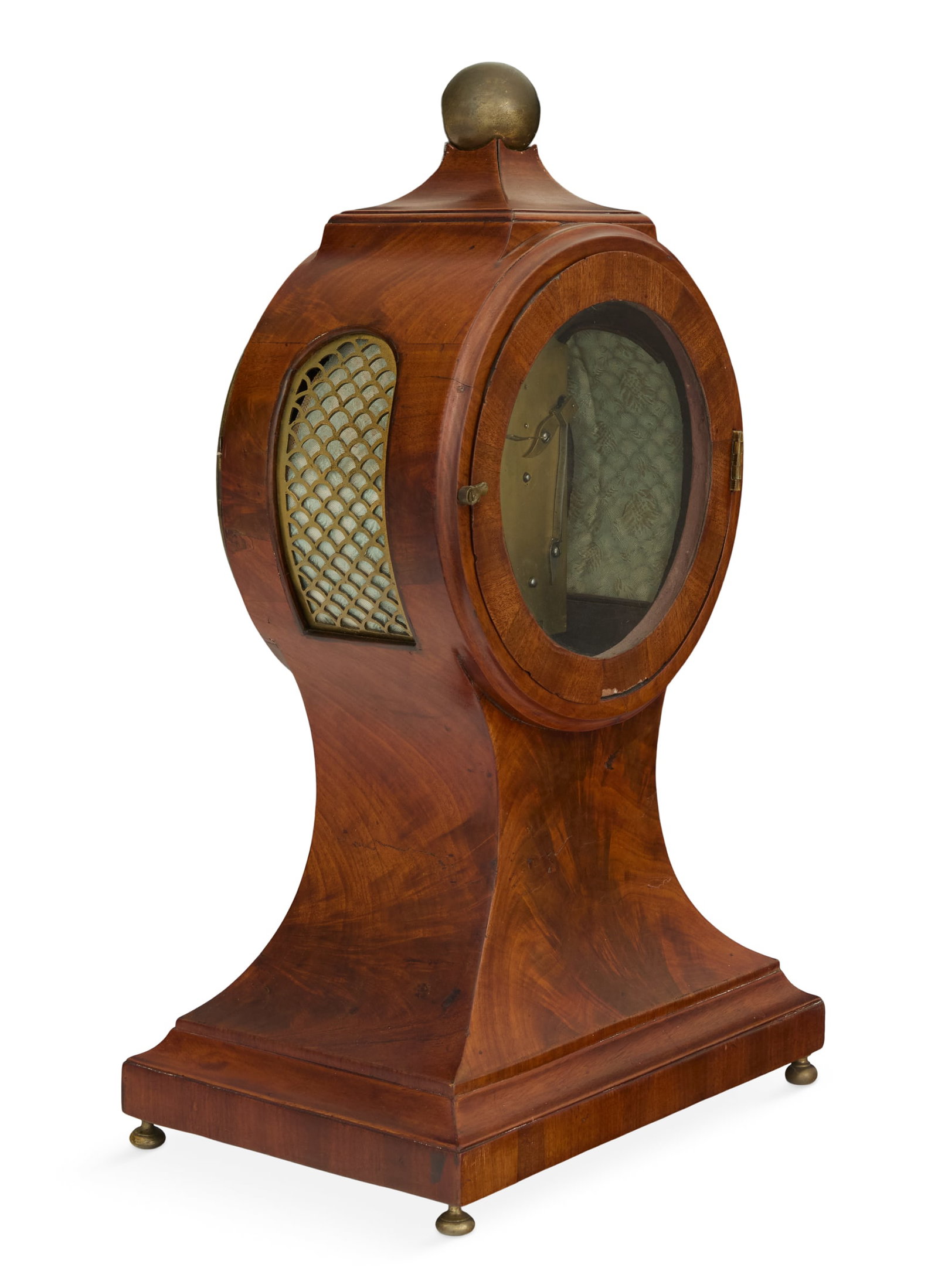 English Regency Balloon-Form Bracket Clock - 3