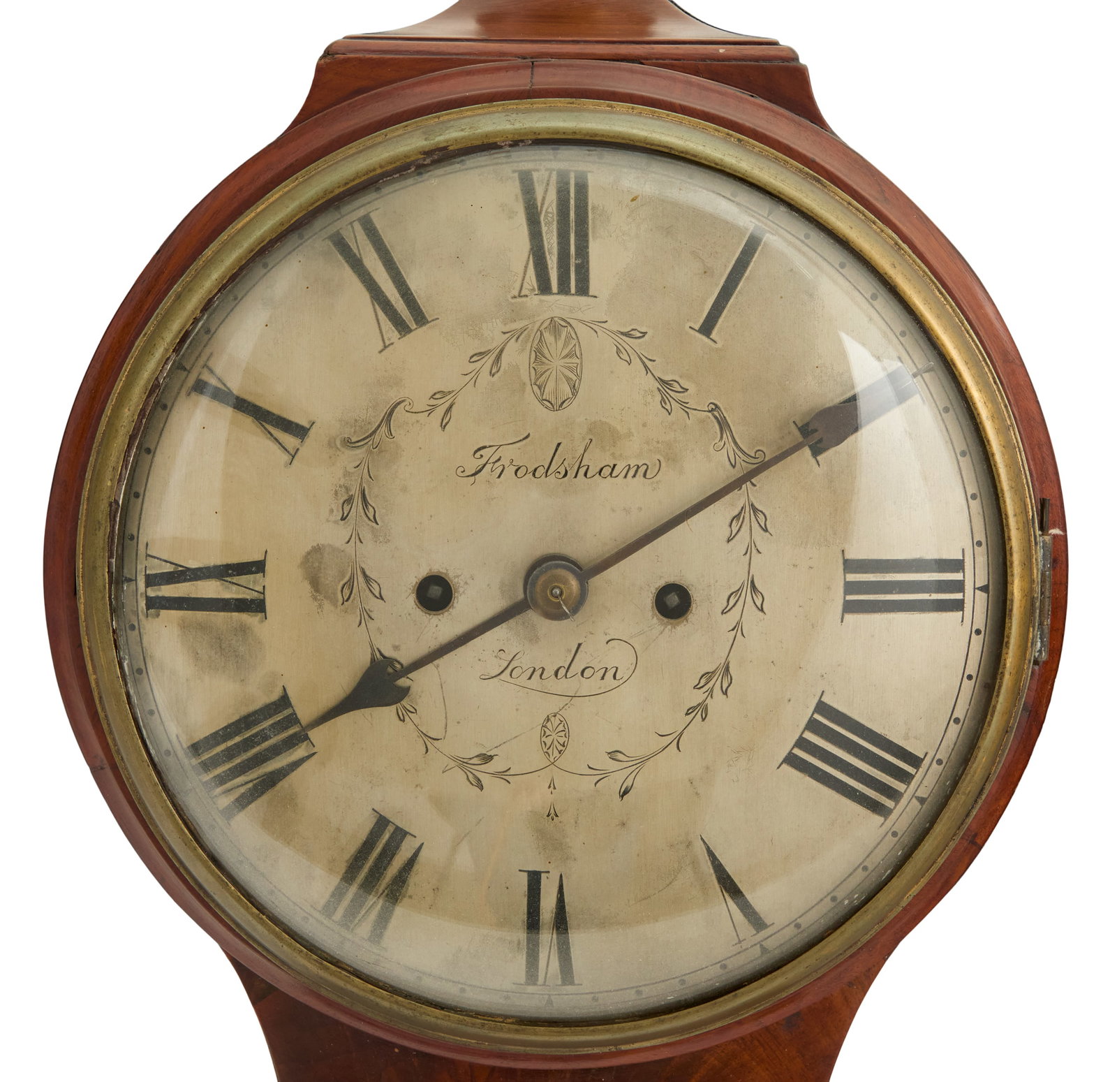 English Regency Balloon-Form Bracket Clock - 4