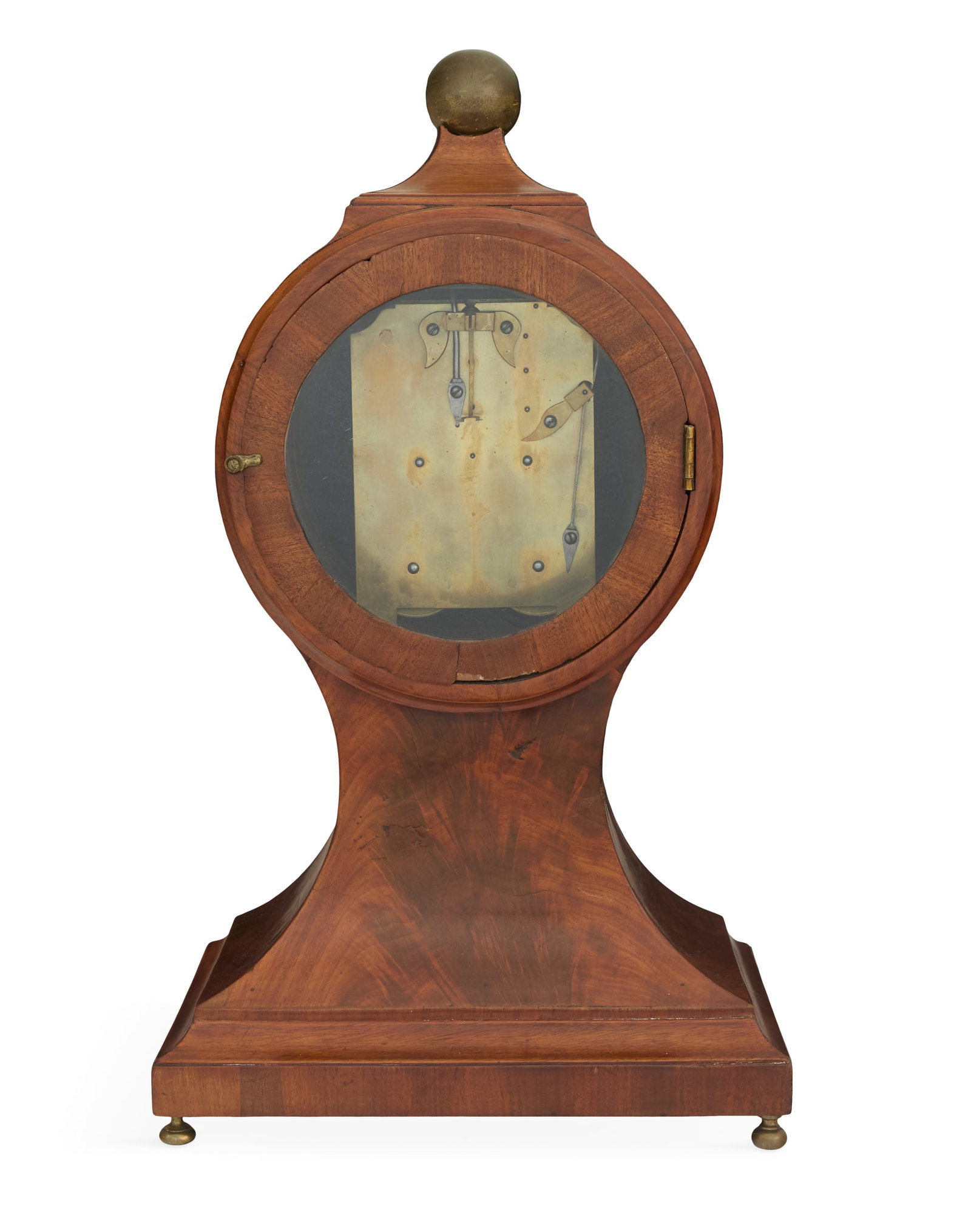English Regency Balloon-Form Bracket Clock - 5