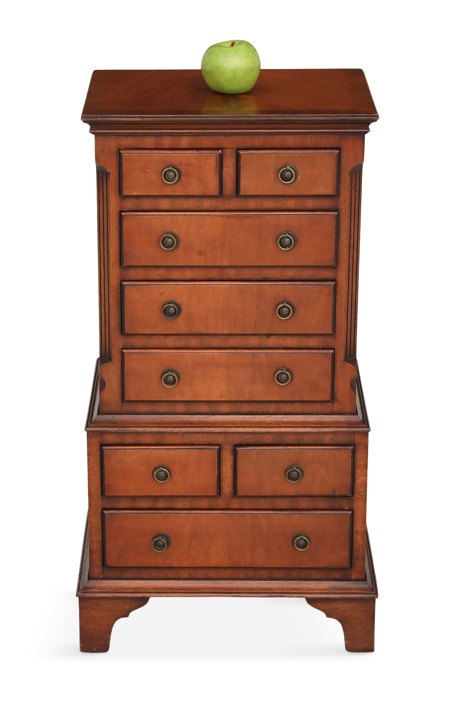 Miniature Mahogany Chest-on-Chest (1 of 5)