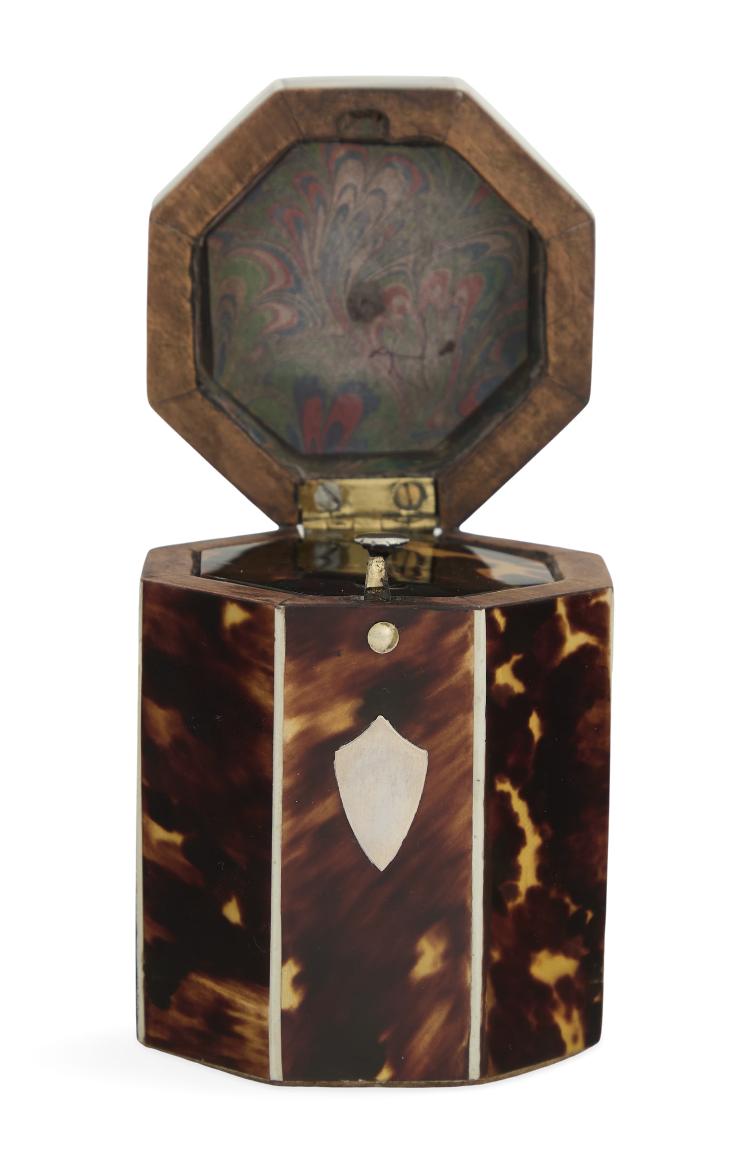 George III Octagonal Tea Caddy - 2