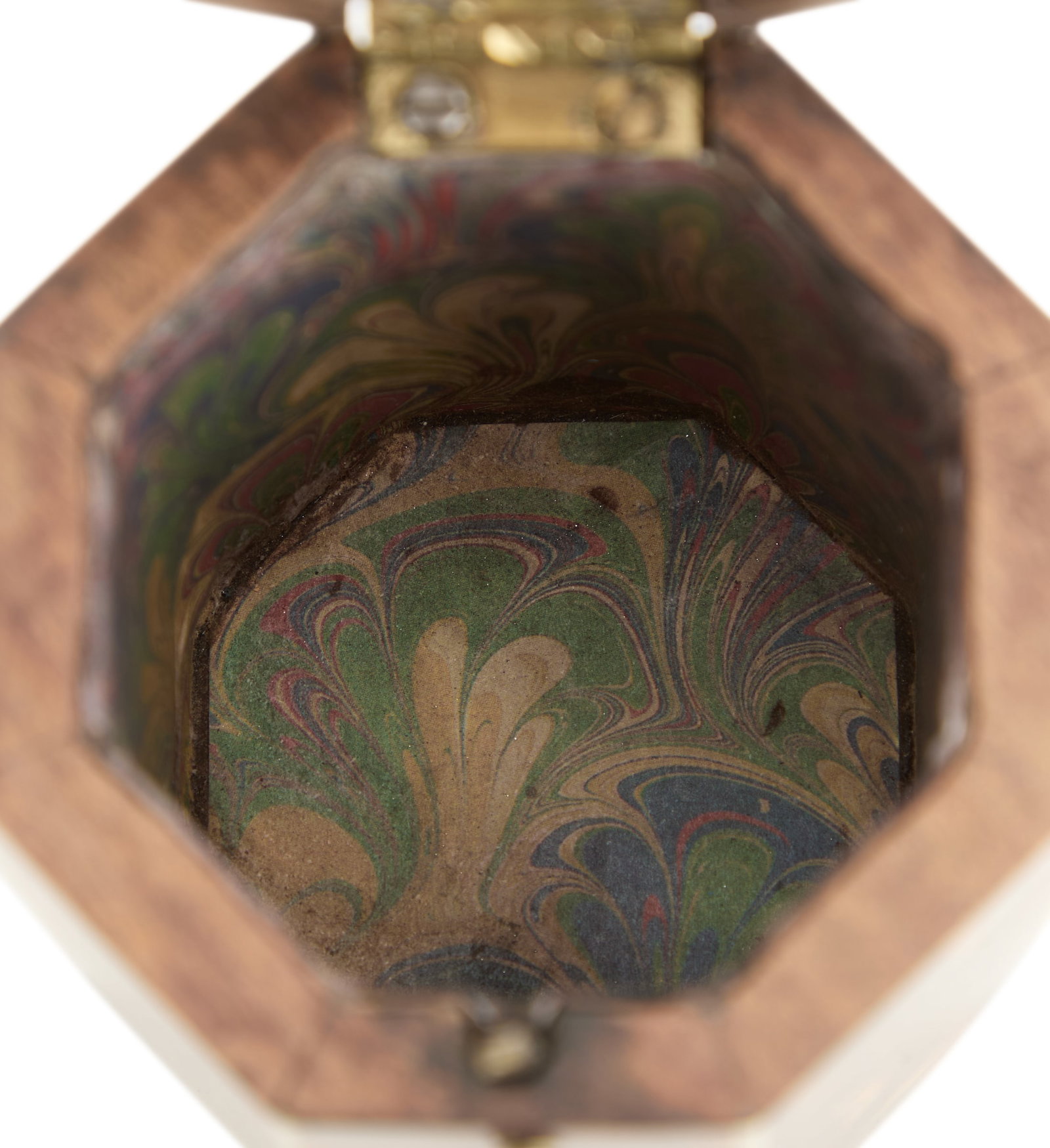 George III Octagonal Tea Caddy - 4