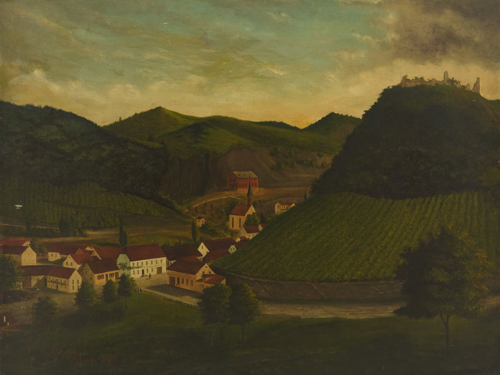 Charles Adalbert Meuth (Bavarian, 1832-1914) (1 of 4)