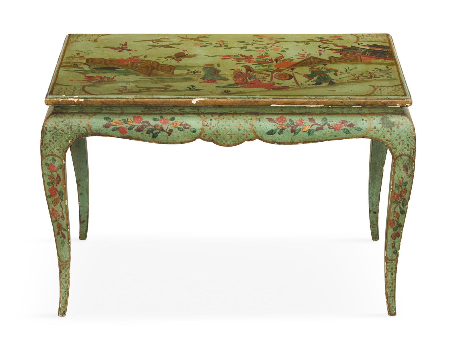 Diminutive Chinoiserie-Decorated Coffee Table (1 of 4)