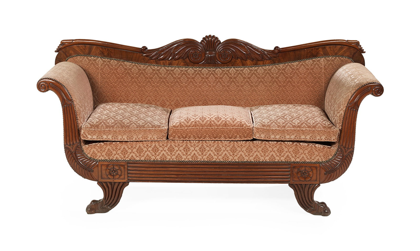 William IV Mahogany Settee (1 of 2)