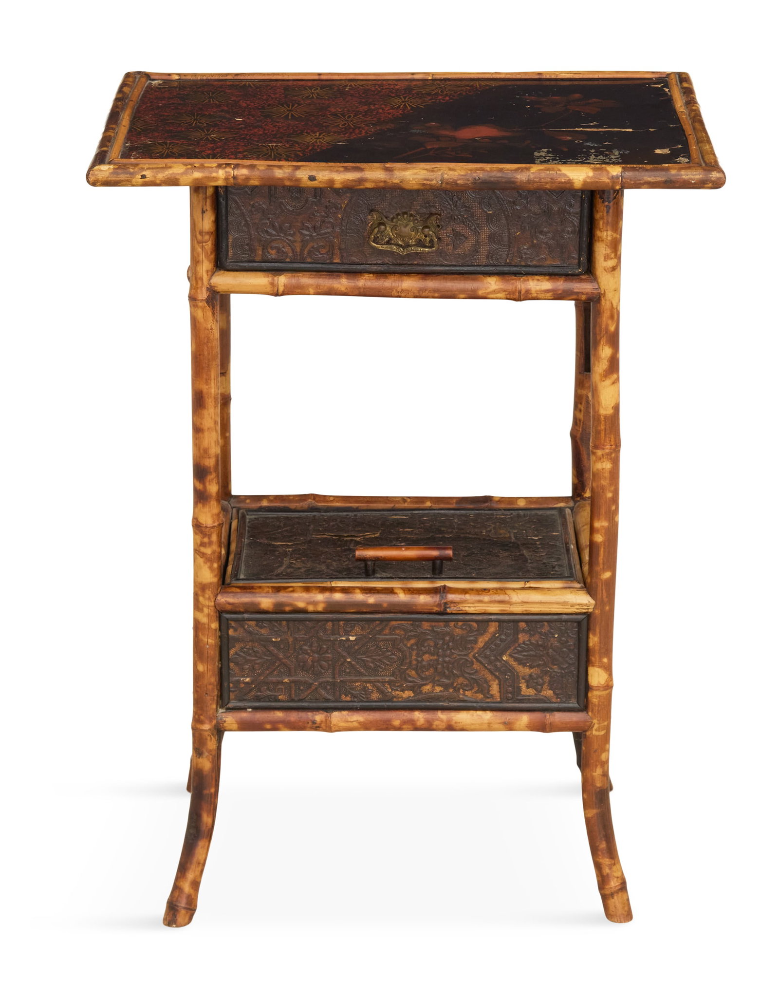 Anglo-Indian Bamboo Occasional Table