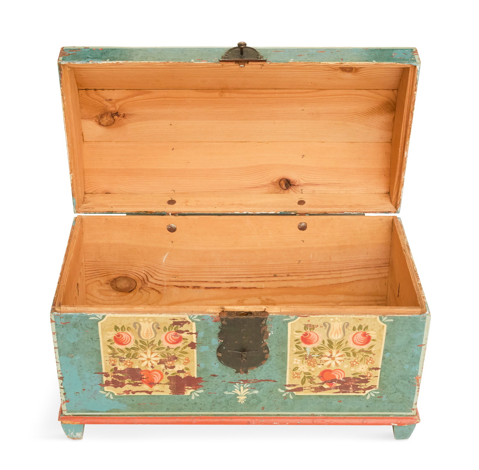 Swedish Polychrome Trunk - 2