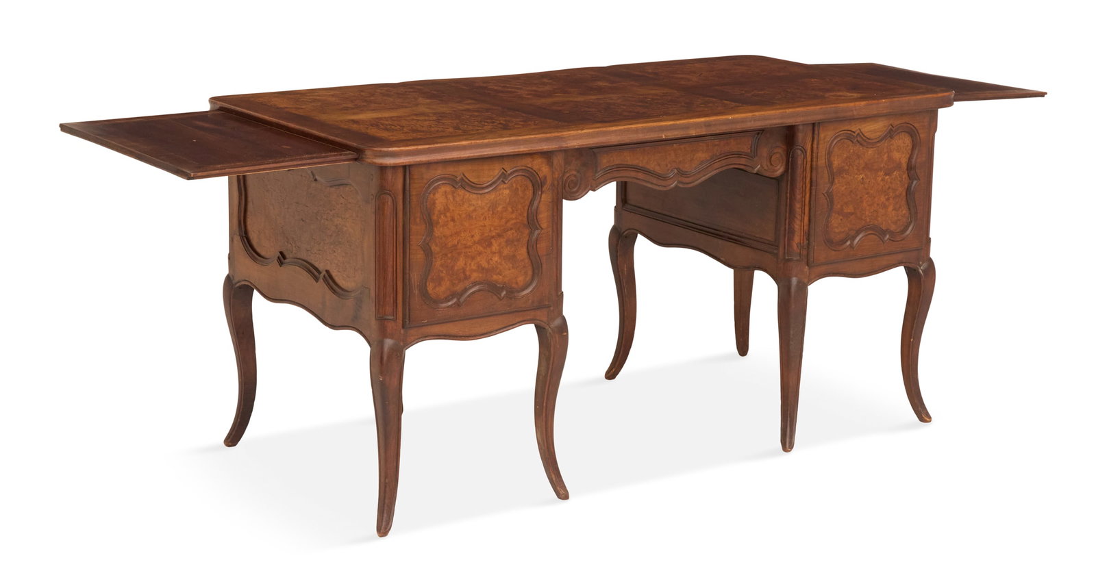 French Provincial Walnut Writing Desk (1 of 3)