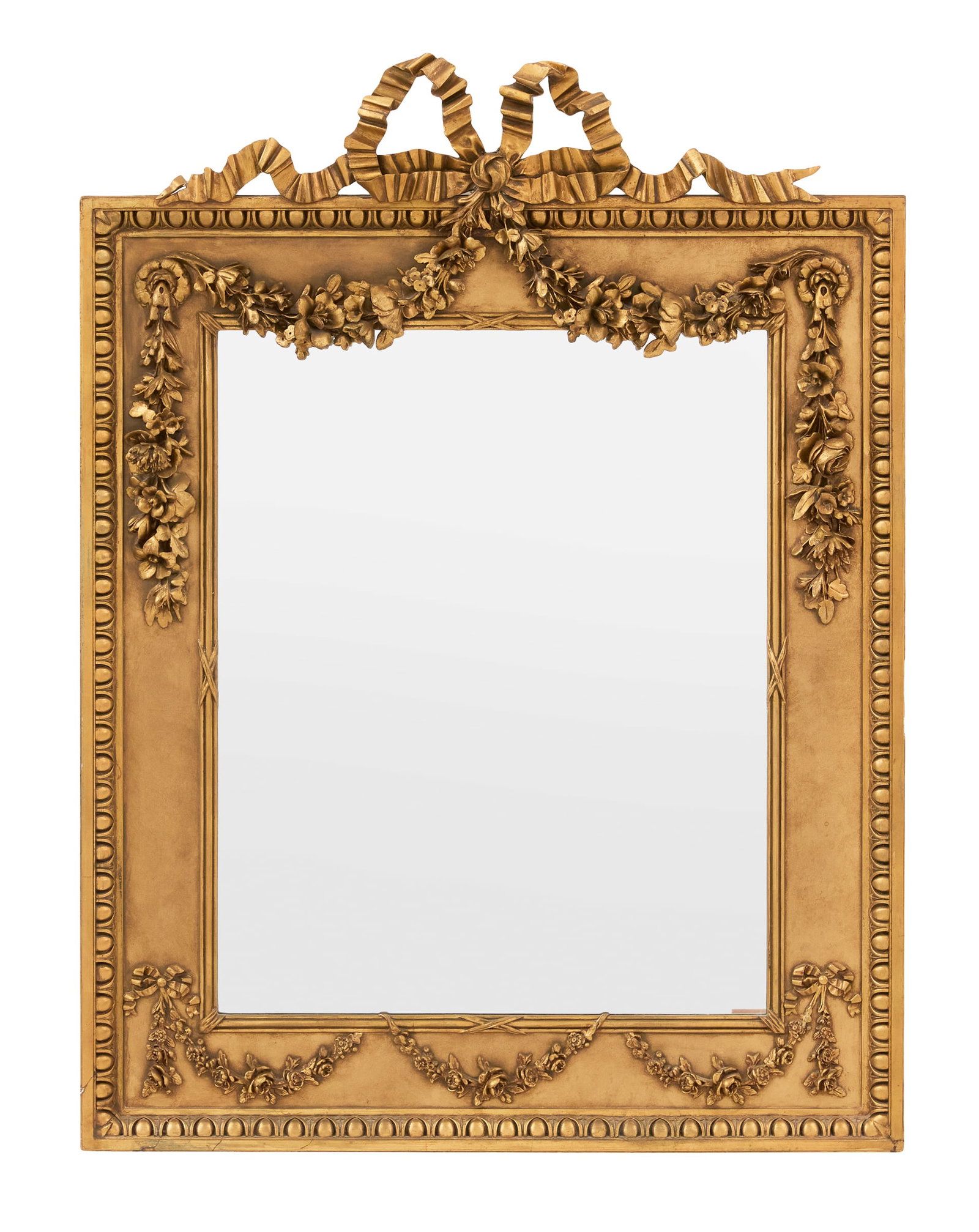 French Belle Epoque Giltwood Mirror (1 of 2)
