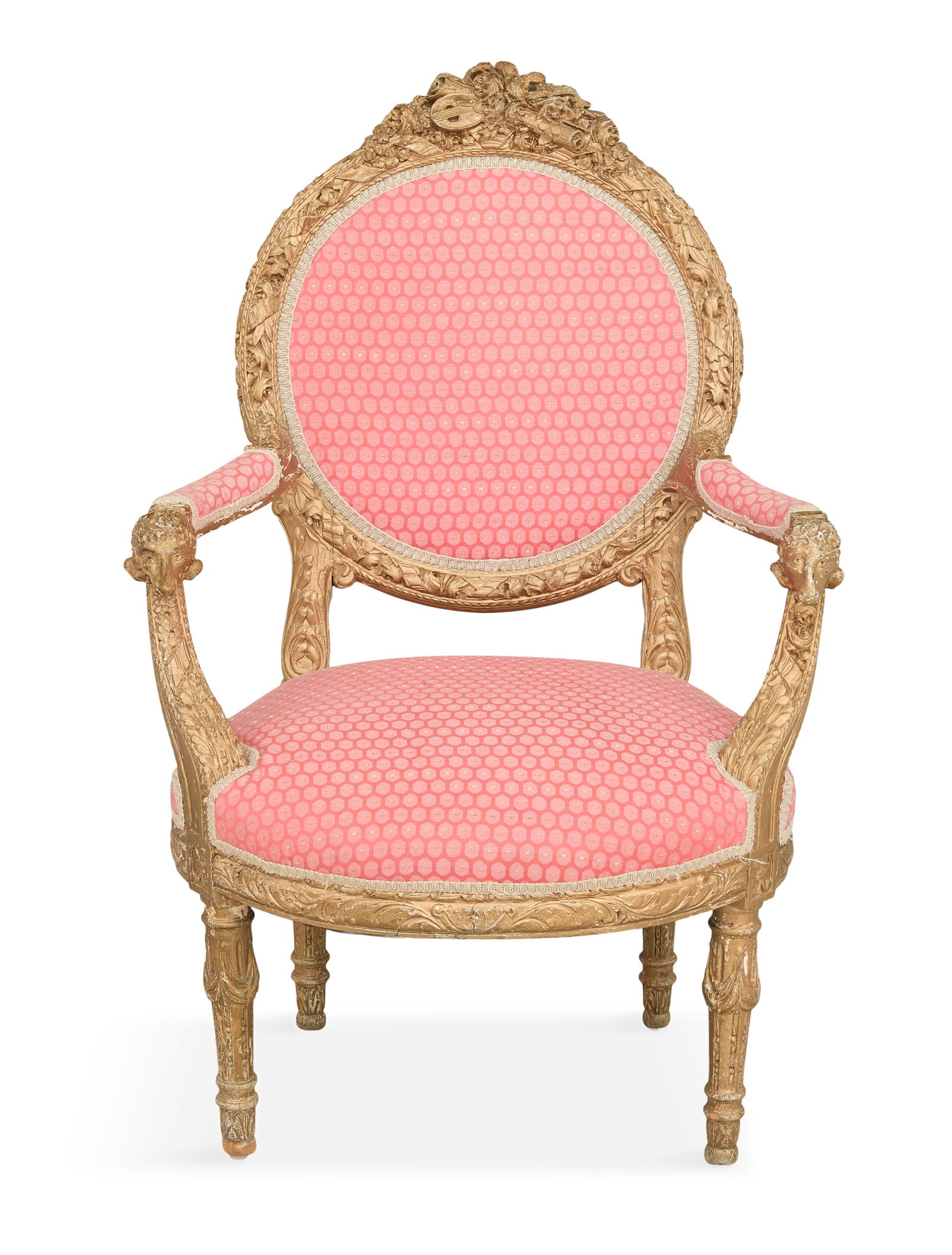 French Giltwood Fauteuil (1 of 3)