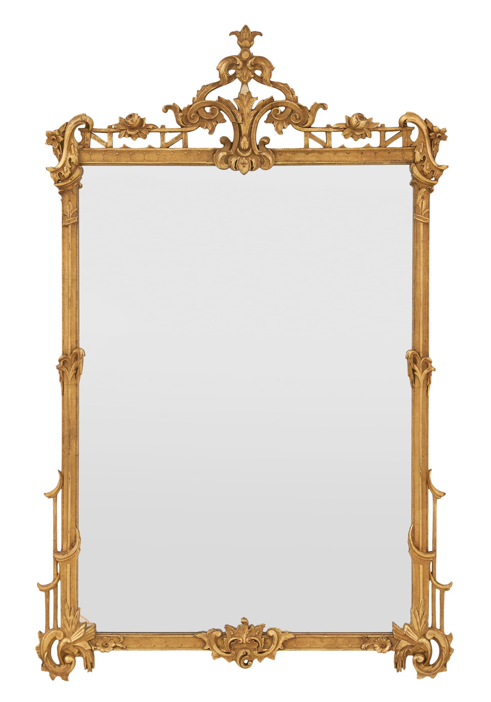 Giltwood Mirror of Rococo Inspiration (1 of 2)