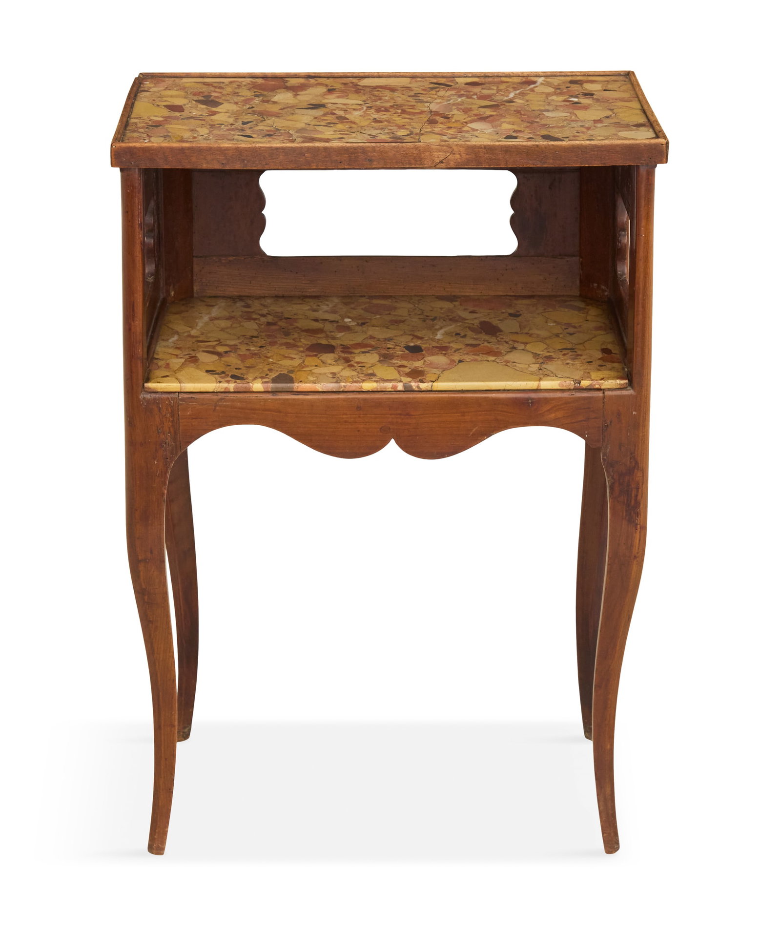 Louis XV-Style Marble Top Occasional Table (1 of 3)