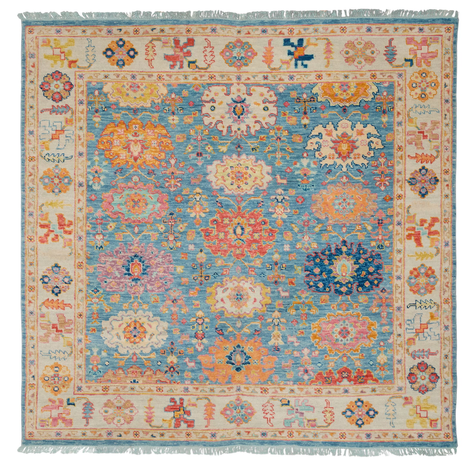 Turkish Angora Oushak Carpet (1 of 2)