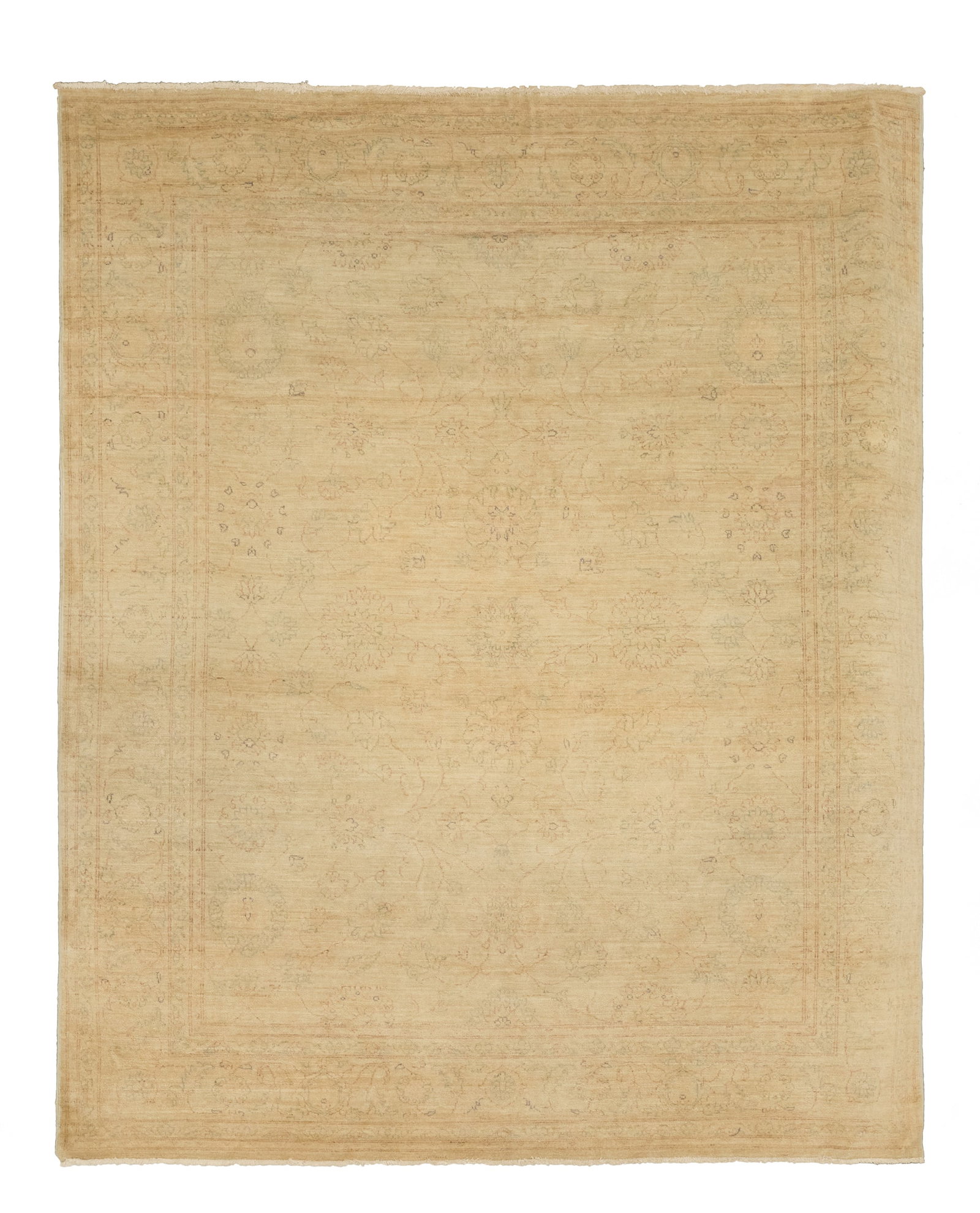 Oushak Carpet: Oushak Carpet 8' x 10' 6"