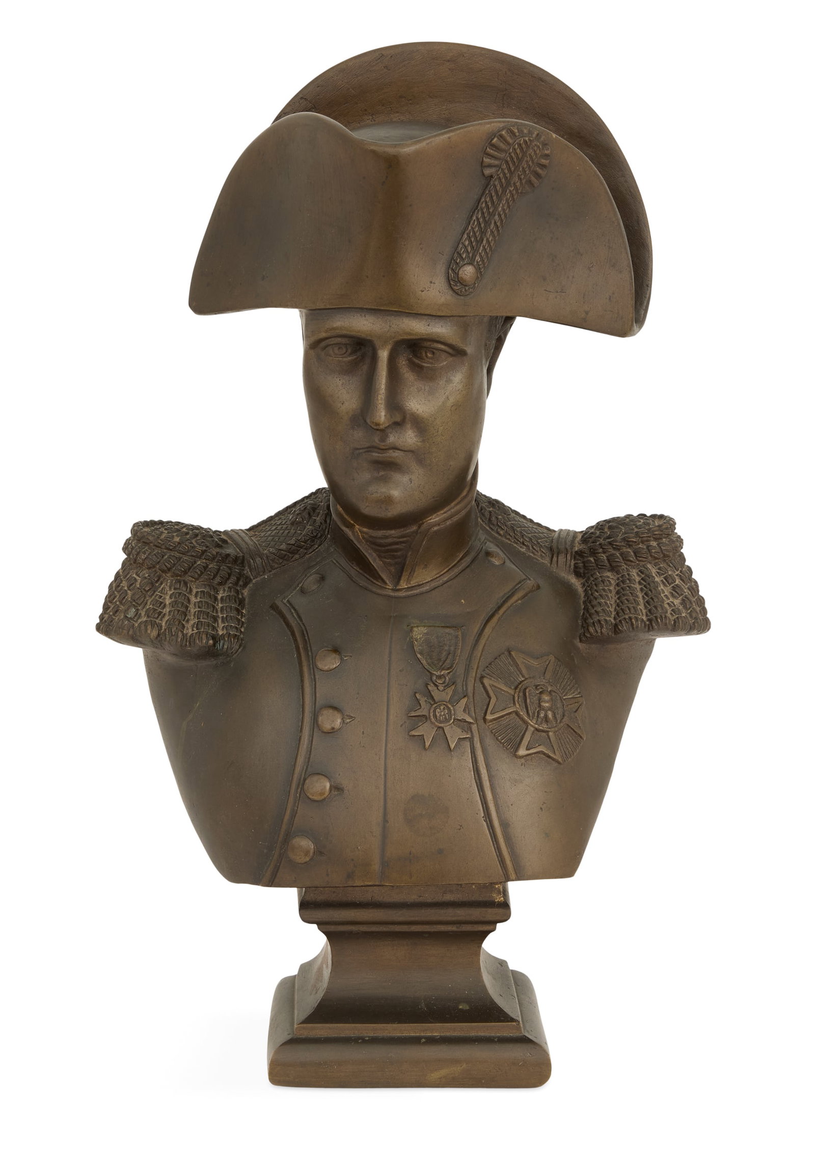 French Patinated Bronze Bust of Napoleon (1 of 4)