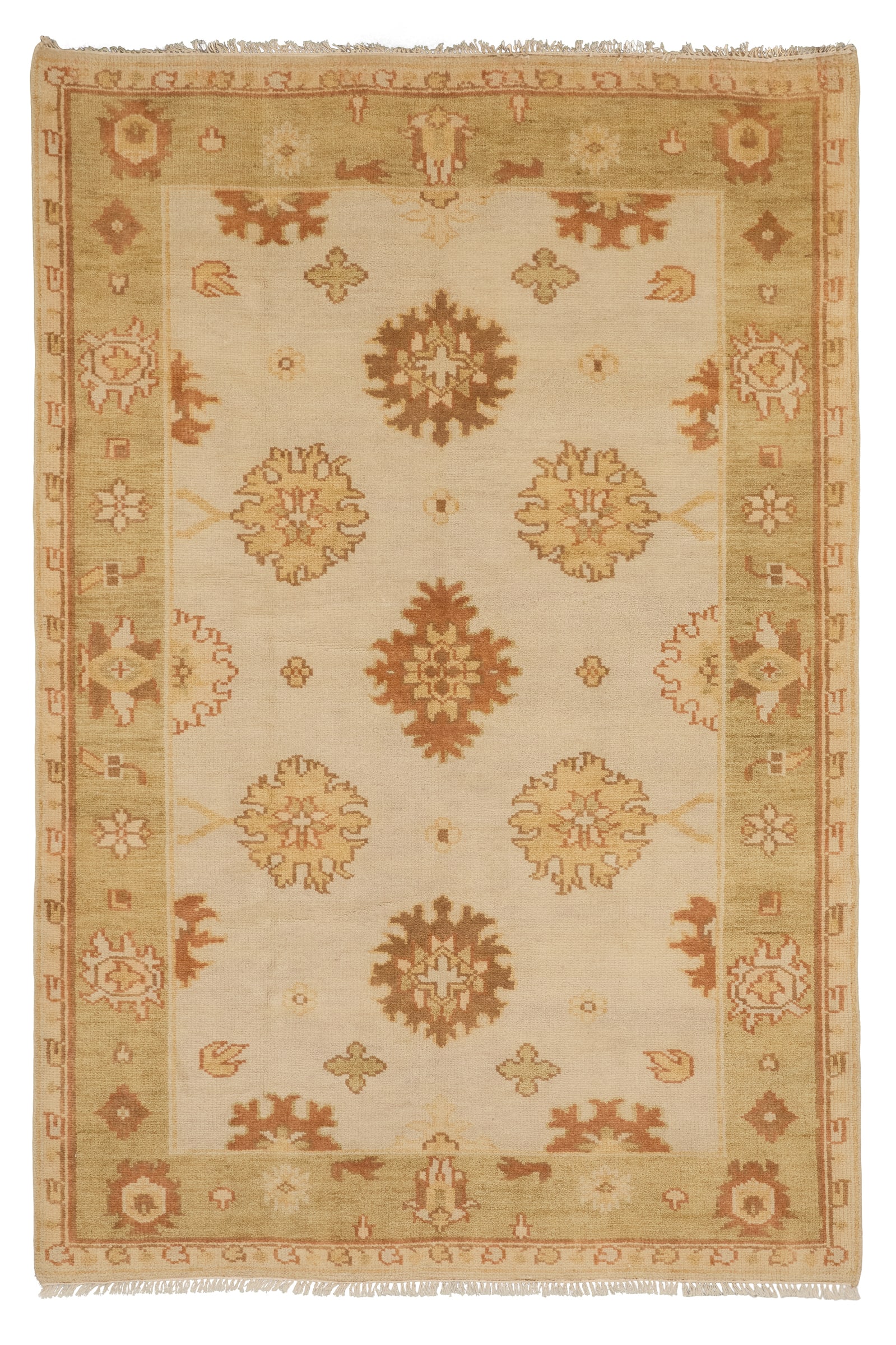 Turkish Angora Oushak Carpet (1 of 2)