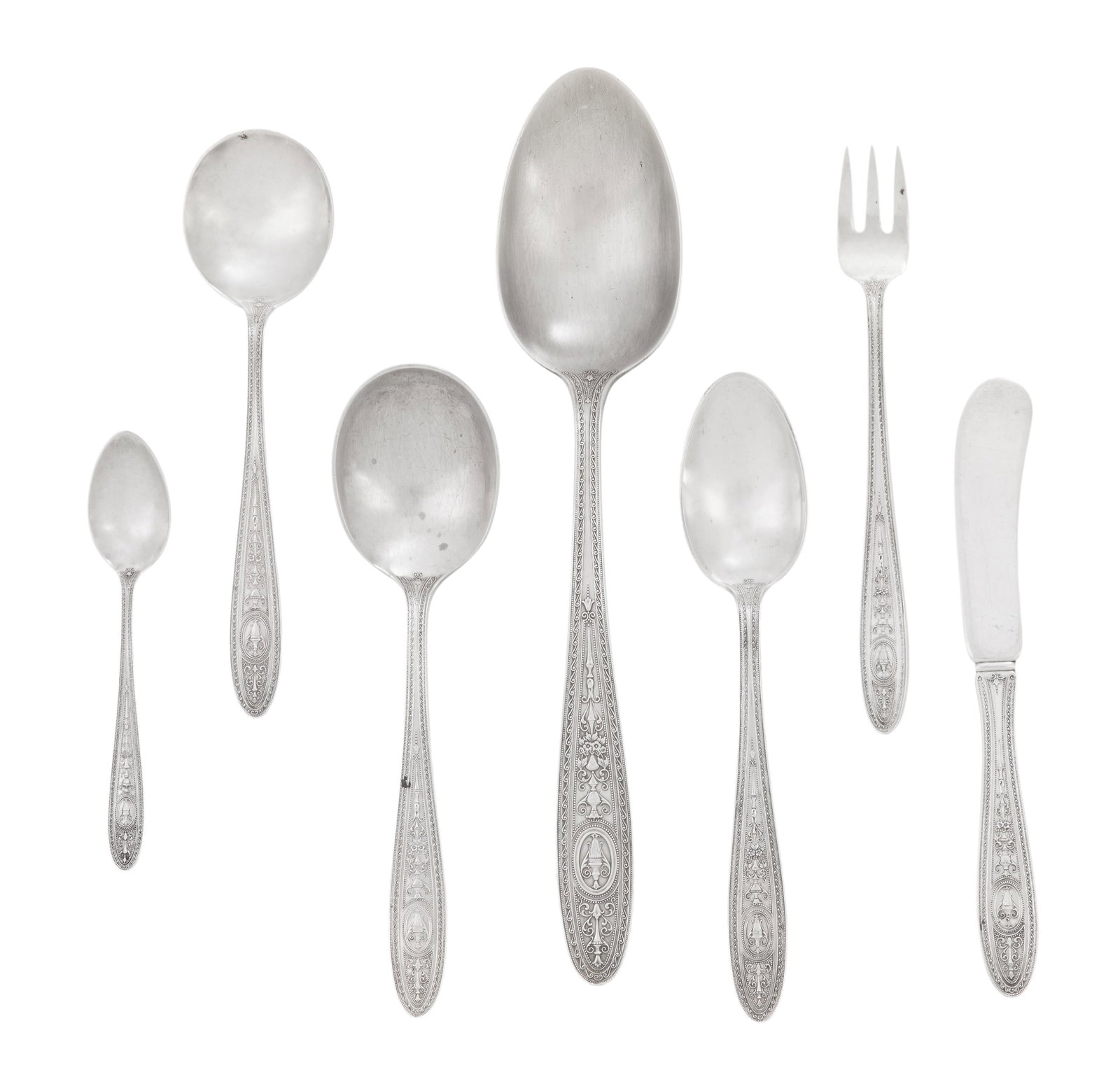 International "Wedgwood" Sterling Silver Flatware (1 of 3)
