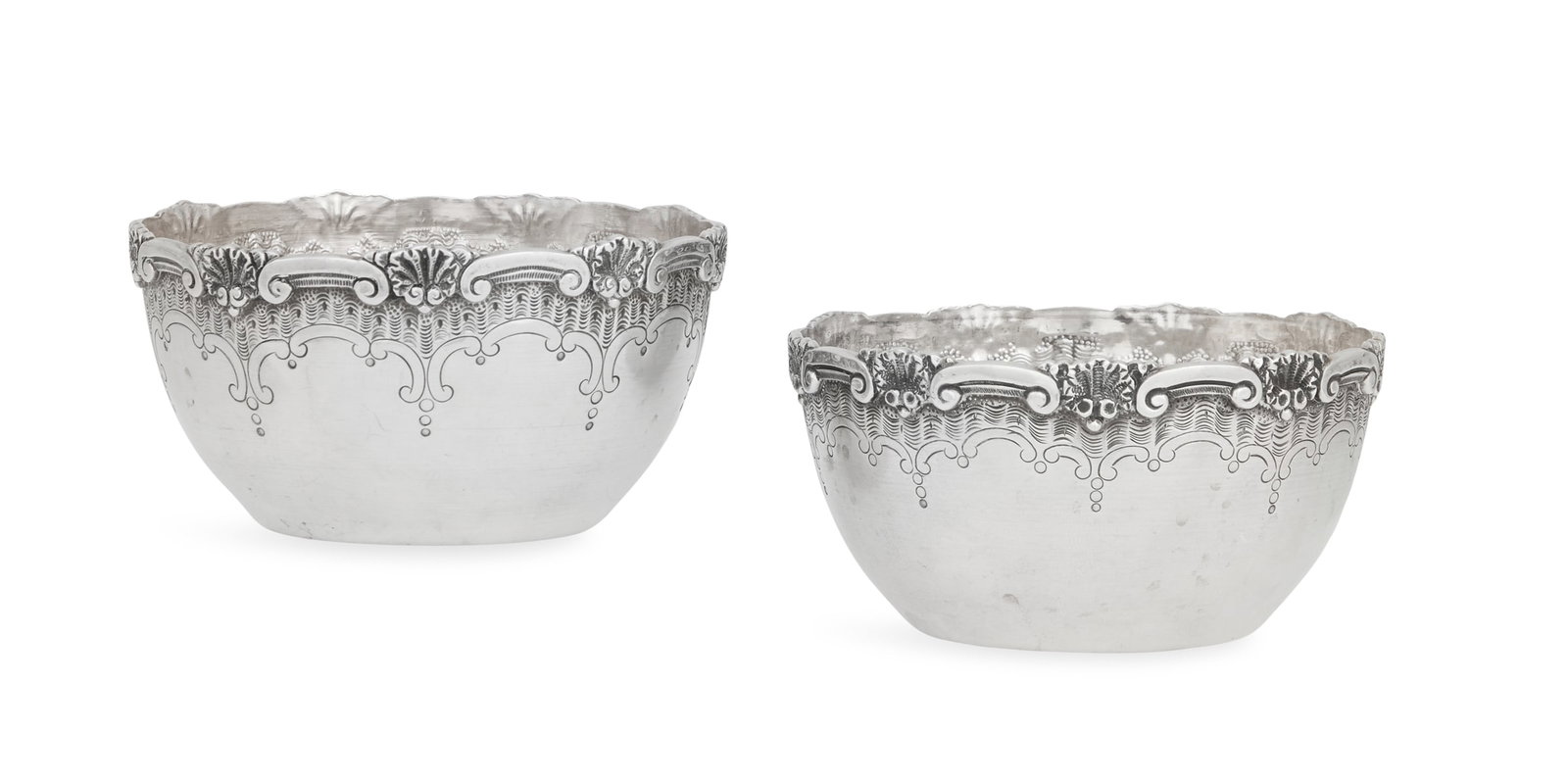 Pair of Portuguese Silver Bowls (1 of 4)