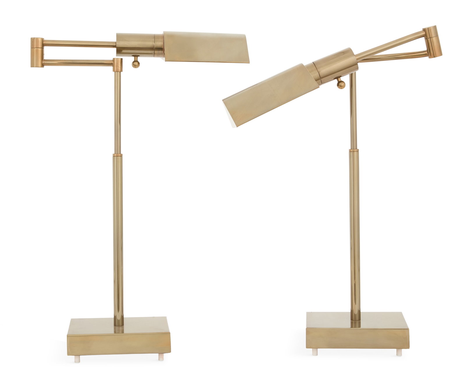 Pair of Brass Table Lamps (1 of 6)