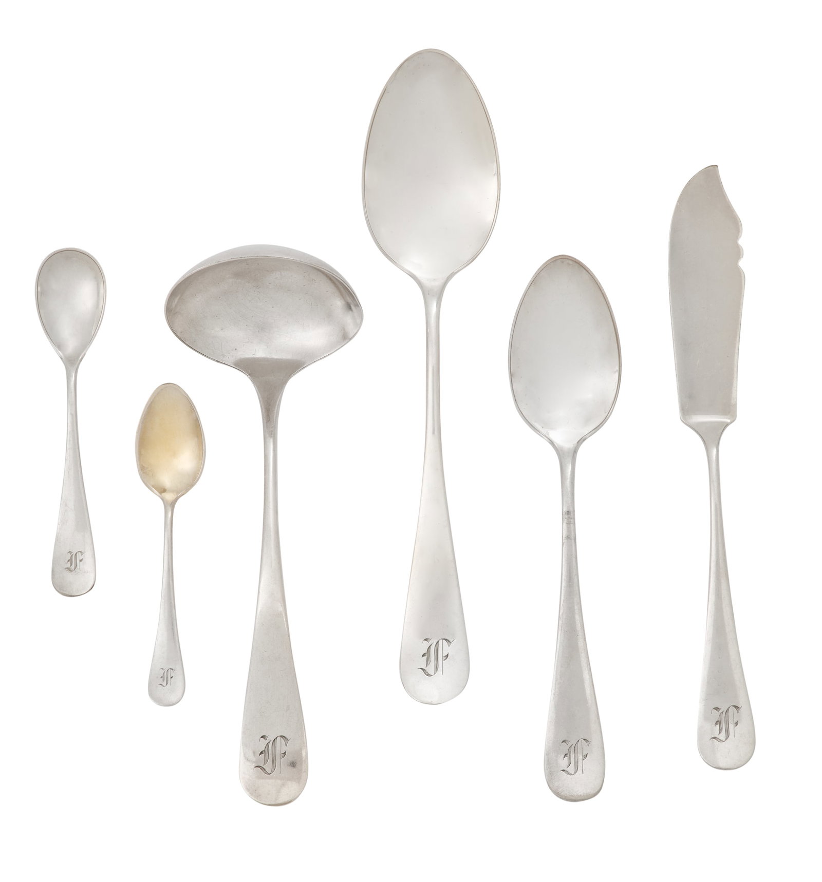 Gorham Plain Spatulate Silverplate Flatware (1 of 4)