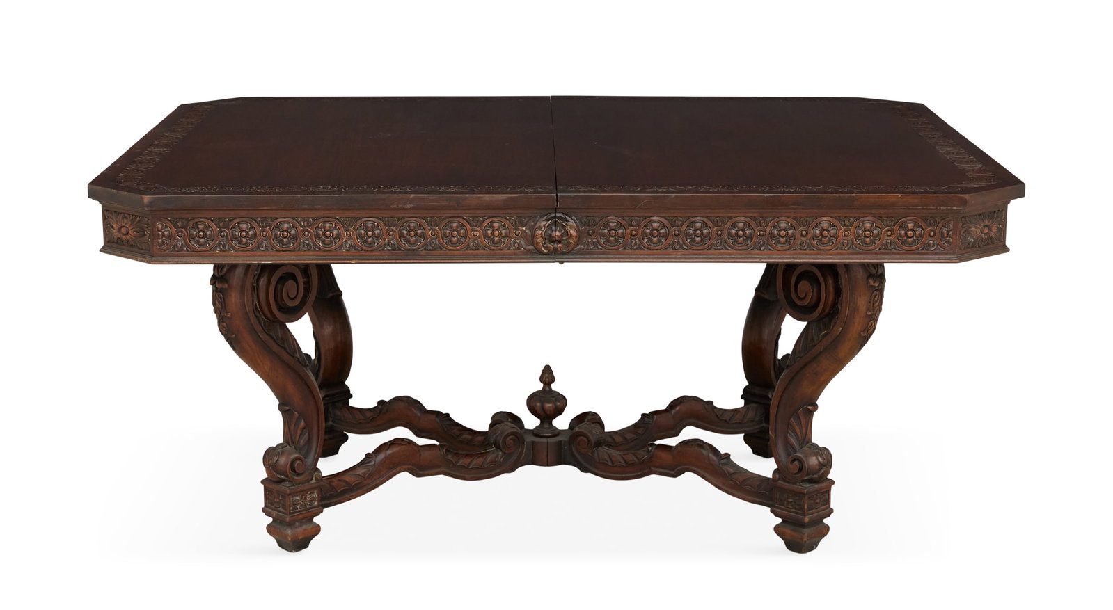 Renaissance Revival Extension Dining Table (1 of 5)