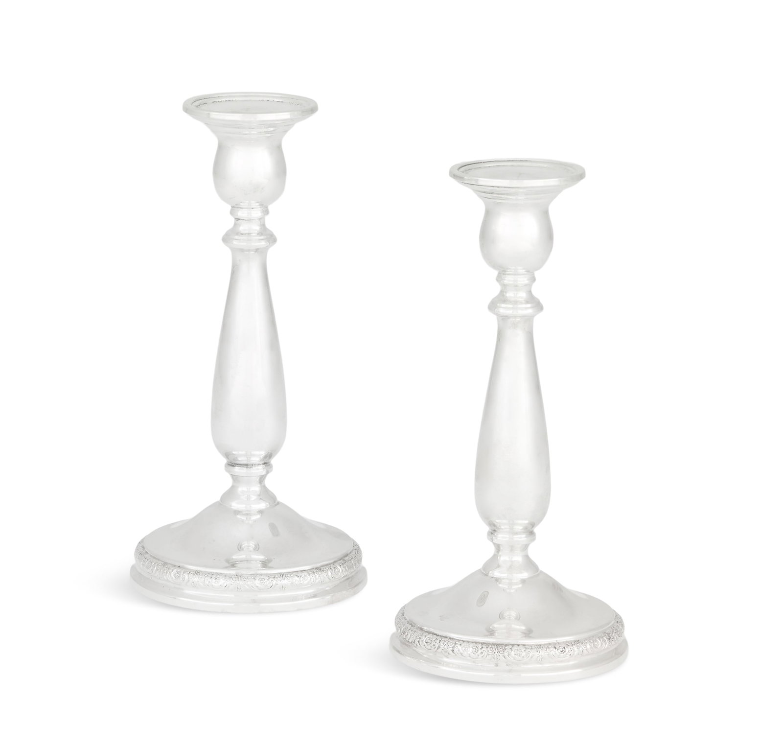 Pair of Int'l "Prelude" Sterling Candlesticks (1 of 3)