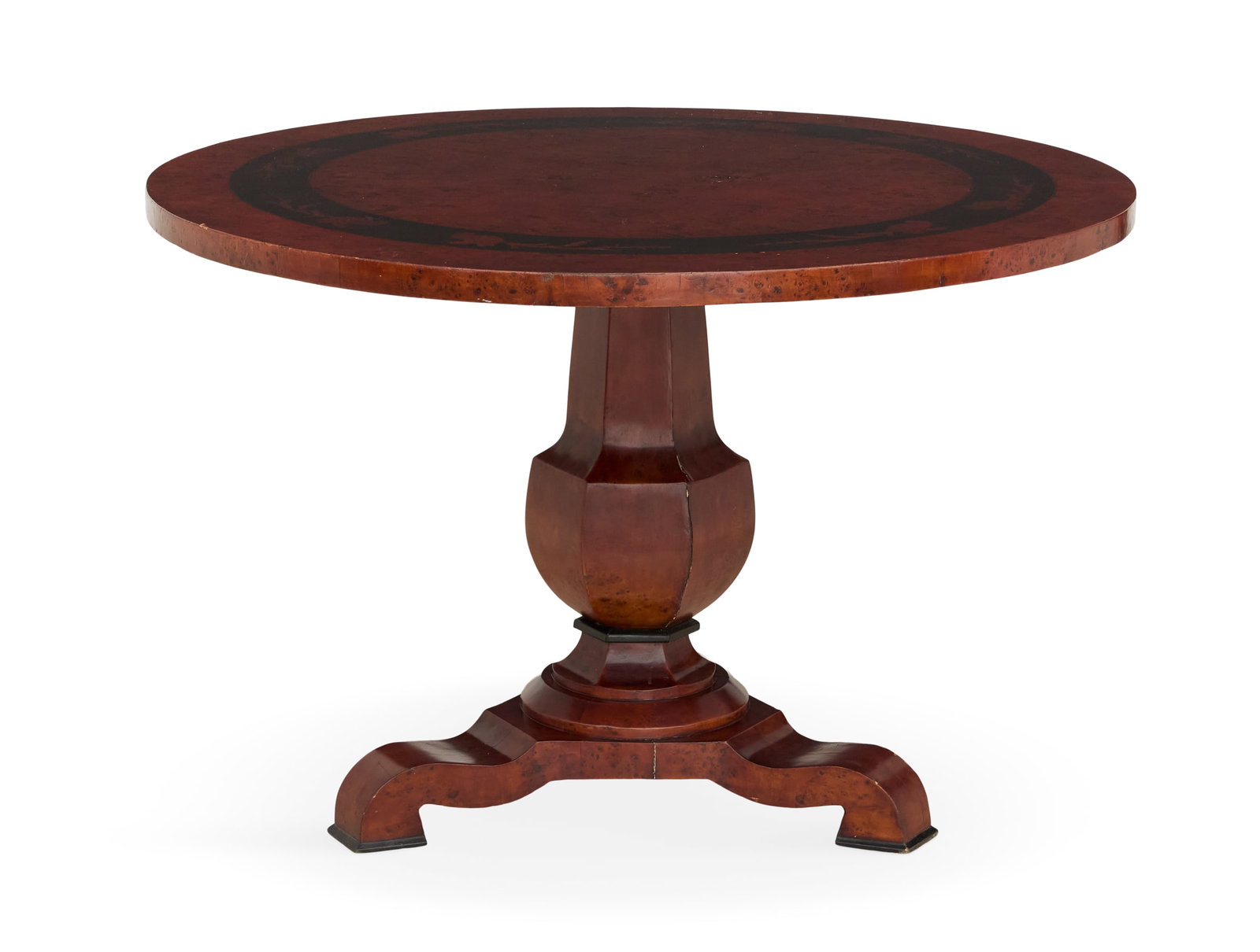 Continental Burlwood Center Table (1 of 3)