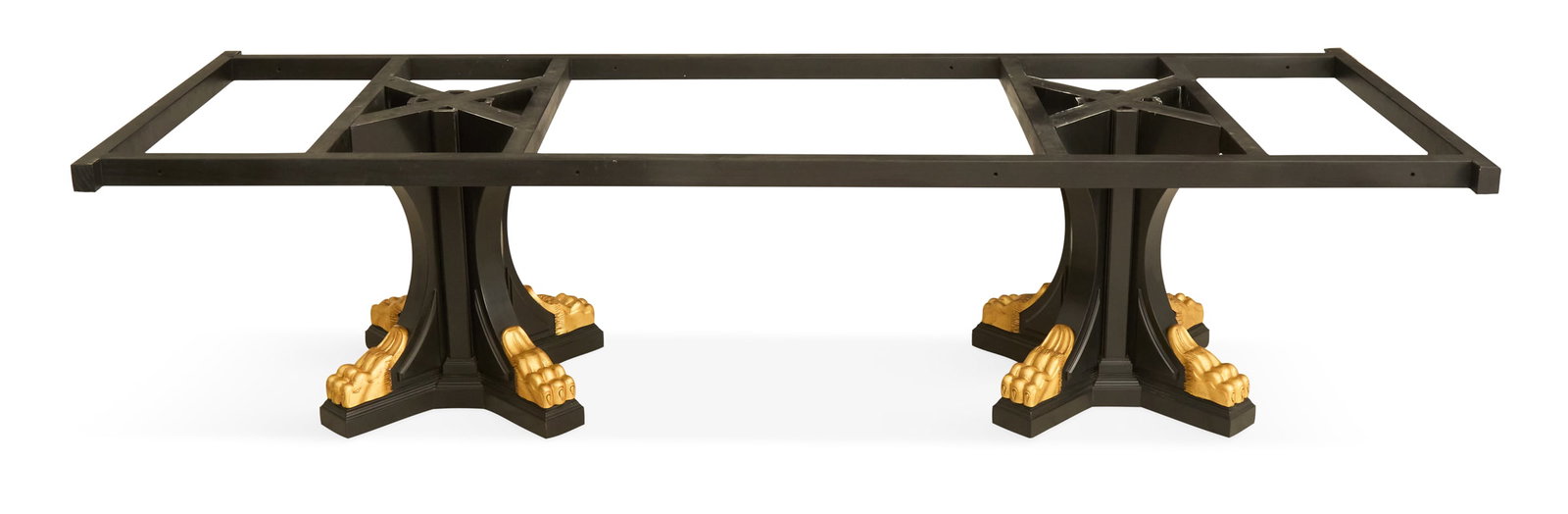 Impressive Custom-Made Black-Lacquer Dining Table - 3