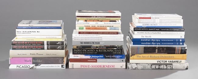 Forty-Five Books on Modern and Contemporary Art: Forty-Five Books on Modern and Contemporary Art, including Kenneth Wayne, Modigliani and the Artists of Montparnasse, Joshua C. Taylor, Futurism, John Golding, Braque: The Late Works, Jeffrey Weiss, M