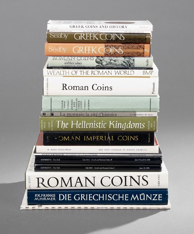 Nineteen Books on Ancient Numismatics: Nineteen Books on Ancient Numismatics, including Colin M. Kray's Greek Coins and History and Archaic and Classical Greek Coins, David R. Sears' Greek Coins and Their Values (two volumes), Roman Coins 