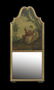 French Parcel-Gilt Trumeau Mirror