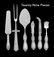 29 Silver Serving Pieces with Steel Fittings