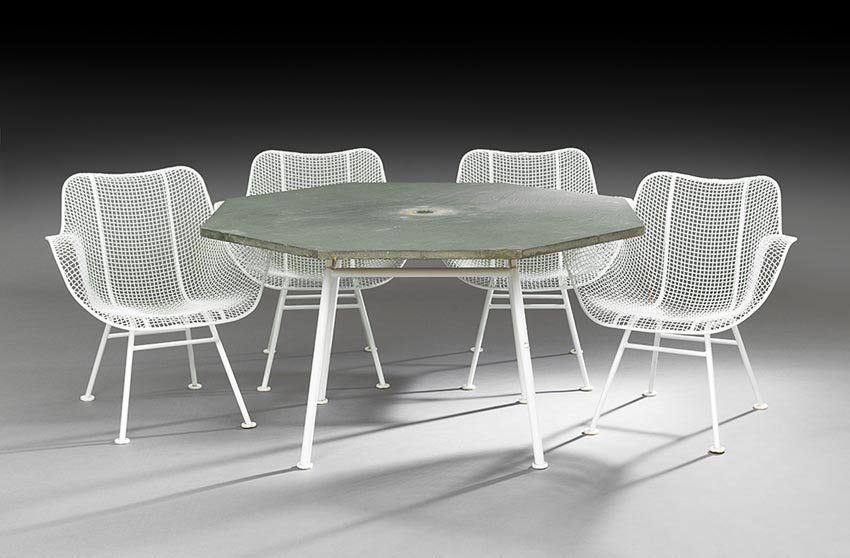 Russell Woodard Sculptura Patio Set Mar 16 2014 New Orleans Auction Galleries In La