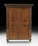 American Late Classical Mahogany Armoire