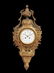 Louis XV-Style Gilt-Bronze Cartel Clock