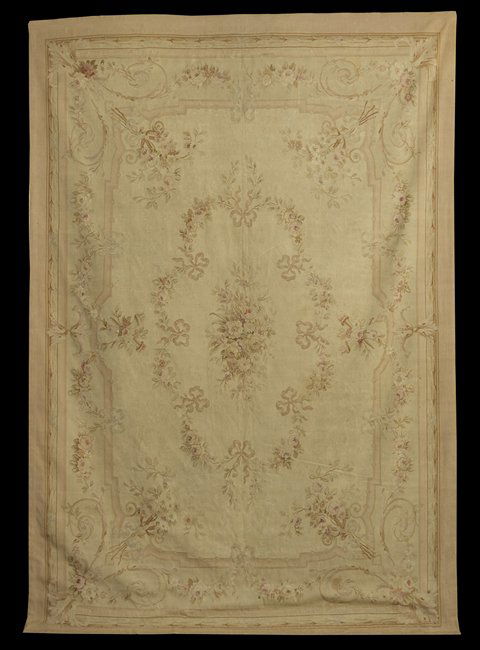 Semi-Antique Aubusson Carpet (1 of 1)