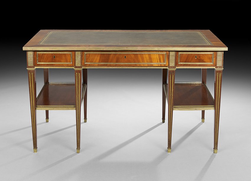 Russian Neoclassical Mahogany Desk (1 of 2)