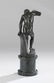 Mottled Green Marble Sculpture of a Satyr - 2
