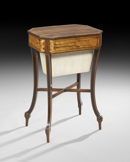 Regency Calamander Work Table (1 of 2)