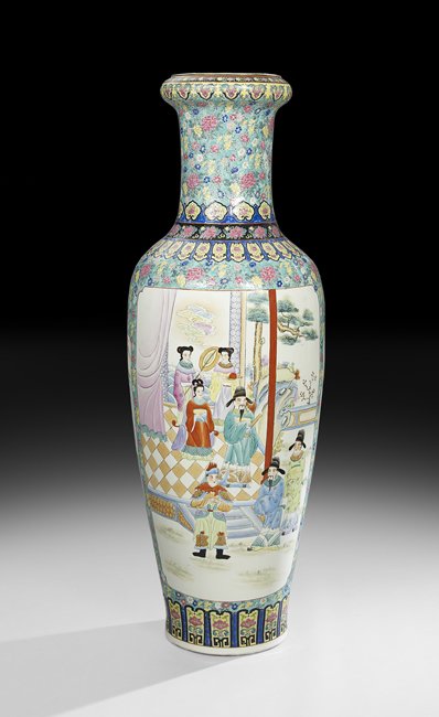 Monumental Chinese Palace Vase (1 of 2)