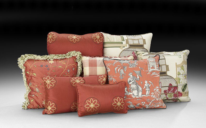 Group of Eight Assorted Pillows (1 of 1)