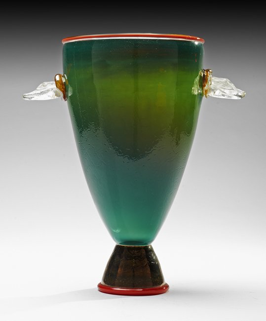 Contemporary Art Glass Vase (1 of 1)