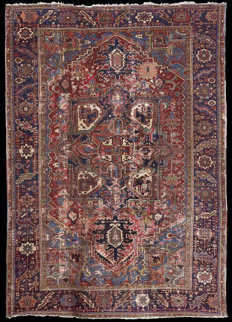 Semi-Antique Heriz Carpet (1 of 1)