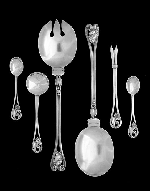 Alphonse LaPaglia Modernist Silver Flatware (1 of 1)
