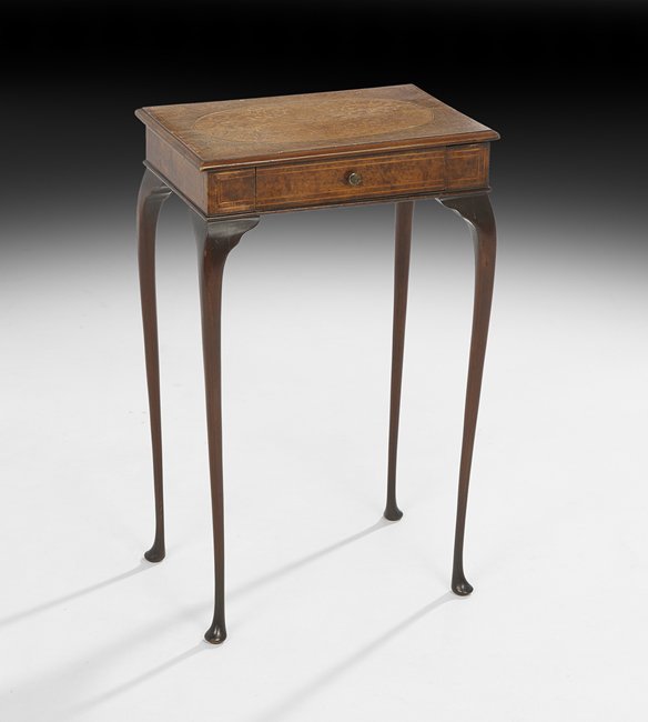 Edwardian Mahogany Occasional Table (1 of 2)
