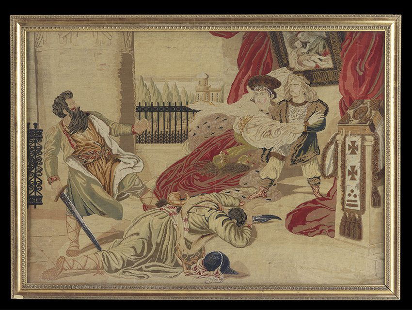 British Pictorial Needlepoint Embroidery (1 of 3)