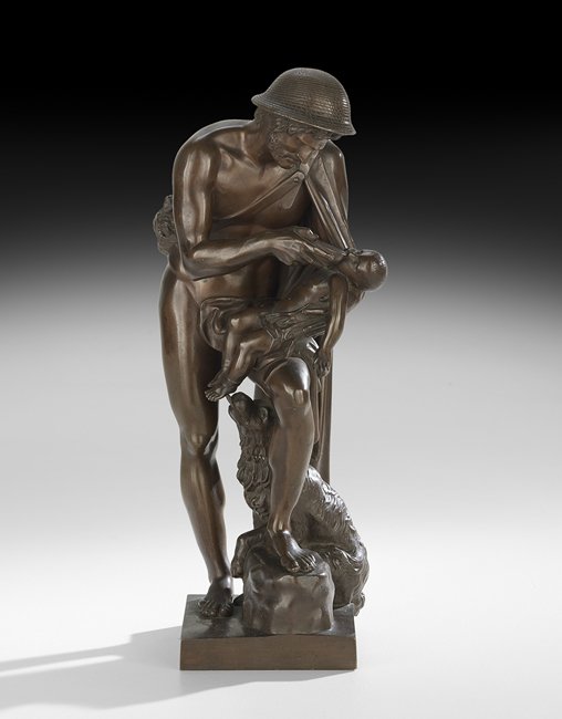 French Bronze of the Phorbus and Oedipus (1 of 3)